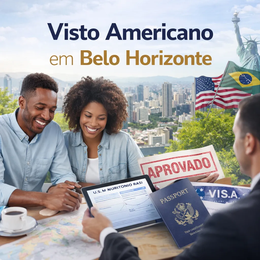 Imagem ilustrativa para o artigo Visto americano em Belo Horizonte da Now Vistos